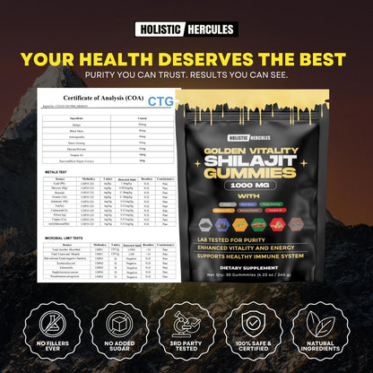 Organic Daily Shilajit Gummies