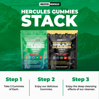 Hercules Stack Gummies Bundle